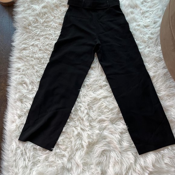 Aritizia Babaton High Waist Wide Leg Black Pants - Picture 4 of 5